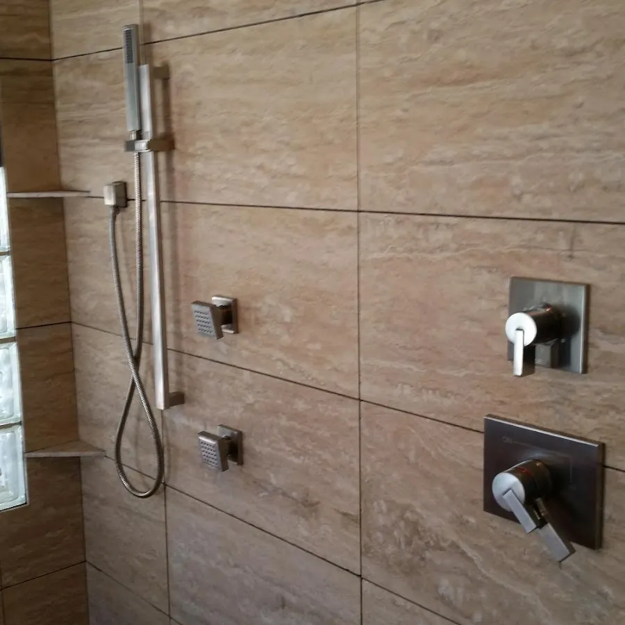 Shower fixture installation for Gas Line Repair in North Manchester